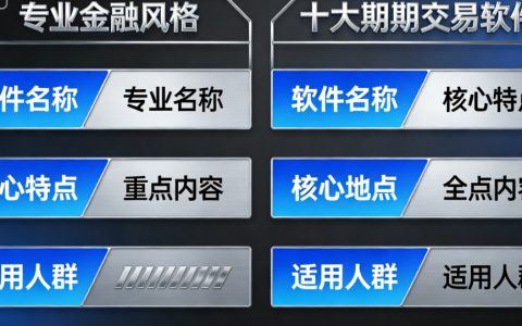2026年十大期货交易软件排行榜 新手/专业投资者精准选型指南