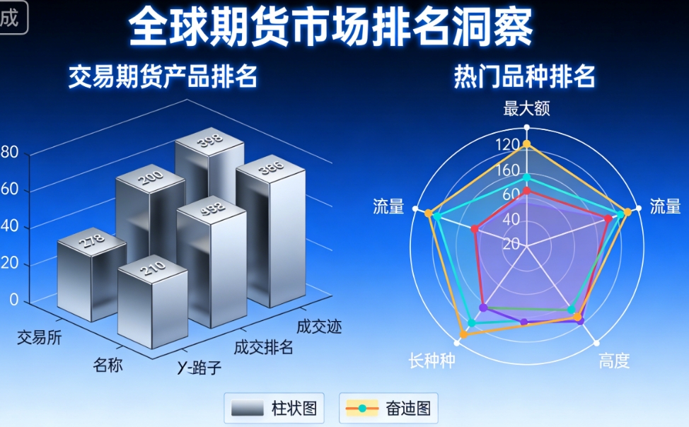 2025全球期货产品排名 交易所及热门品种TOP榜单