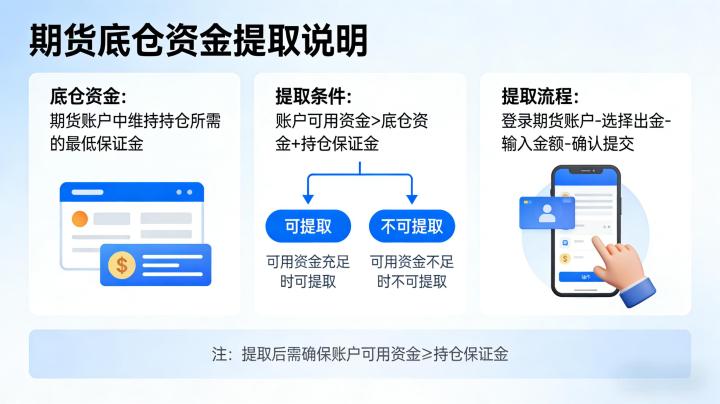 期货底仓资金提取规则 实操流程全解析