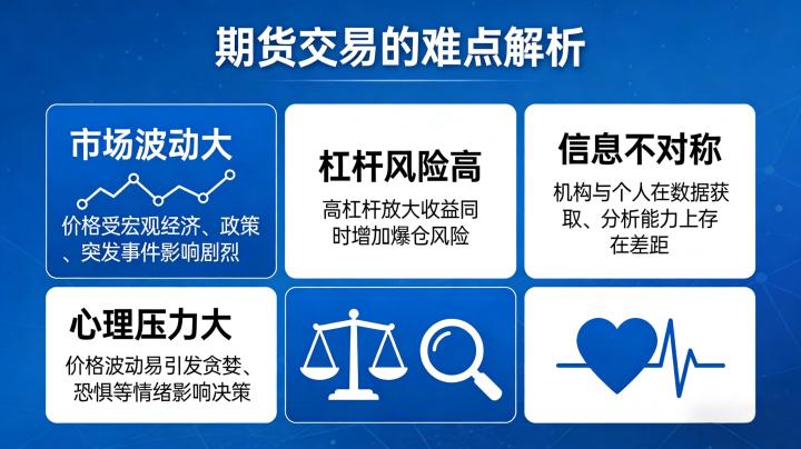 期货交易的难点是什么 新手必看核心痛点解析
