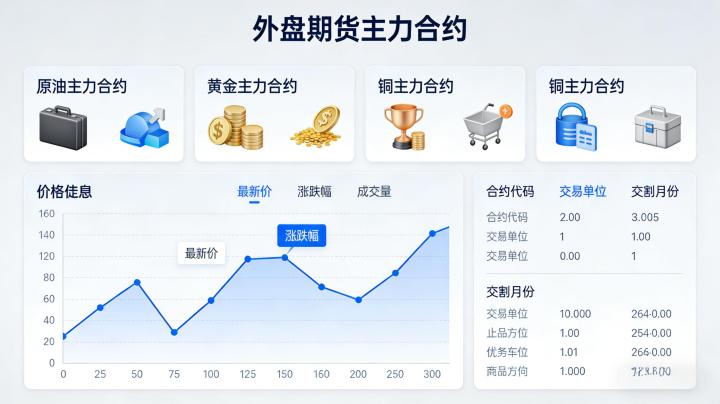 外盘期货主力合约 识别与交易核心技巧解析