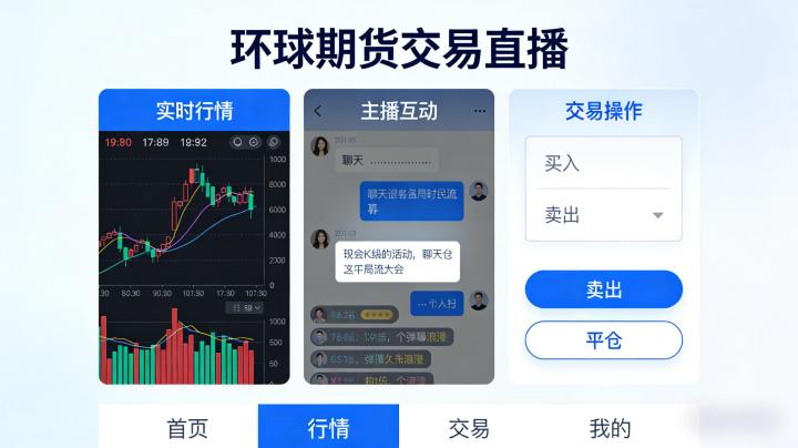 环球期货交易直播平台全解 功能与选择技巧
