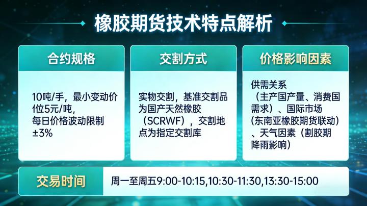 橡胶期货技术特点及实战交易技巧
