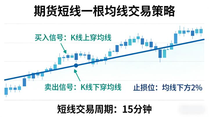 期货短线一根均线交易法 简单高效实战技巧