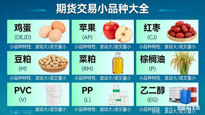 期货交易小品种大全 2026新手必看