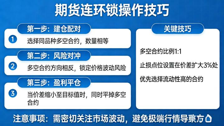 期货连环锁操作技巧 2026实战攻略，规避风险稳盈利