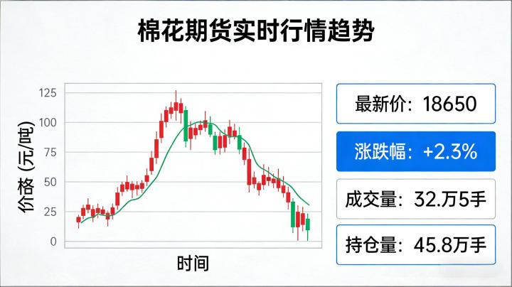 棉花期货实时行情趋势 2026年最新解读