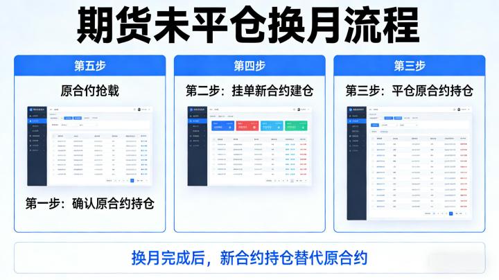 期货未平仓如何换月 2026 最新实操指南