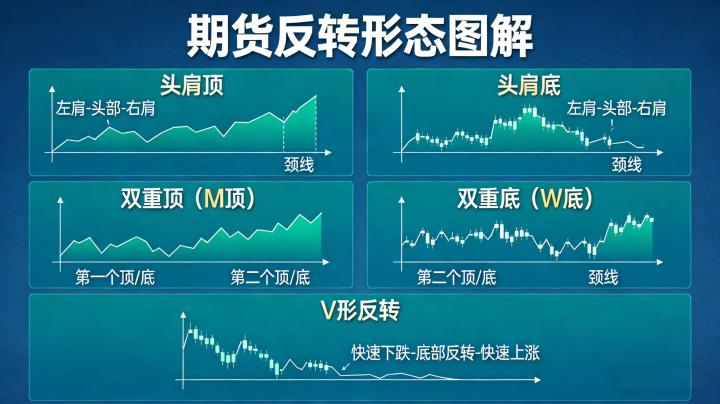 期货反转的形态 2026:经典形态识别与实战交易指南