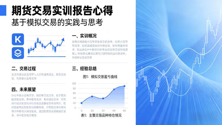 期货交易实训报告心得 2026 实战感悟与交易体系搭建
