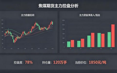 焦煤期货主力控盘 2026 盘面识别技巧及散户交易应对策略