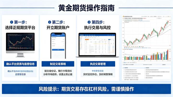 黄金期货如何操作 2026 新手入门流程及风控实战交易策略