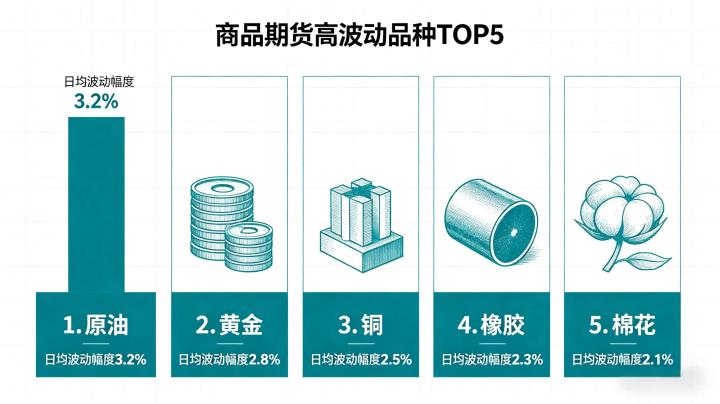 商品期货波动大品种盘点 2026 高波动交易品种全解析