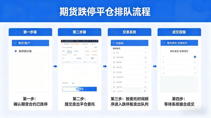 期货跌停平仓排队怎么排 2026 交易所规则与成交优先级全攻略