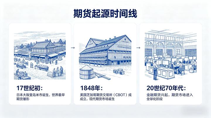 期货市场 2026 年起源发展历程及核心演变解析