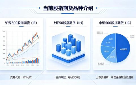 股指期货 2026 年主流交易品种及合约详情介绍