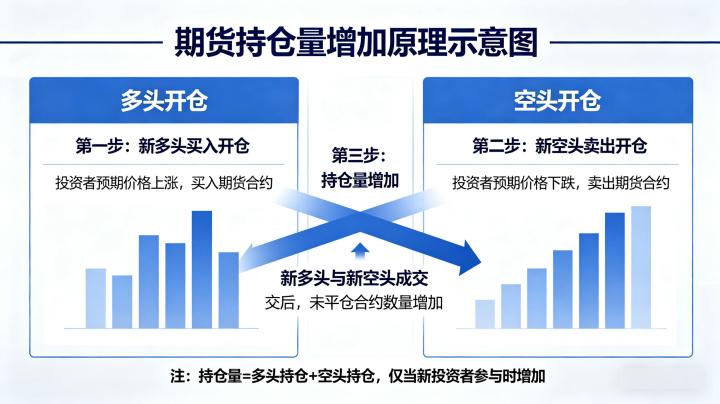 期货持仓量怎么增加 2026 形成逻辑与市场增减仓规律深度解析