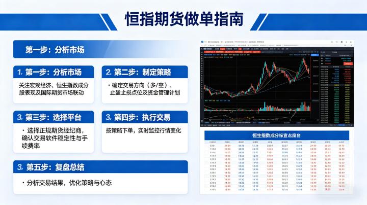 恒指期货做单技巧 2026 年新手实操方法与风控交易全攻略