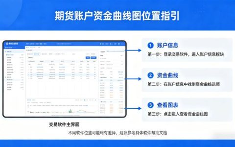 期货账户资金曲线图 2026 年查看路径及数据分析使用方法详解