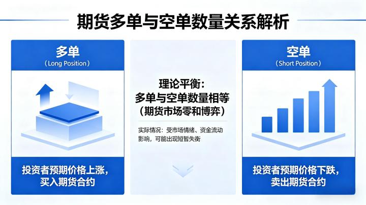 期货多单空单数量 2026 年持仓对等规则及市场结构深度解析