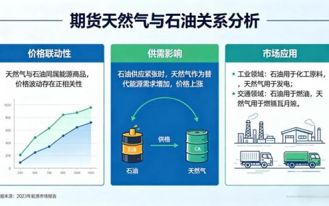 期货天然气与石油关系 2026 年联动逻辑及价差交易实操指南