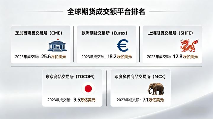 全球期货成交额平台排名 2026 权威榜单与实力分析