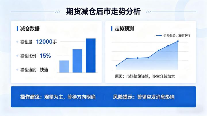 期货减仓后市走势 2026 量价仓联动与行情判断实战技巧