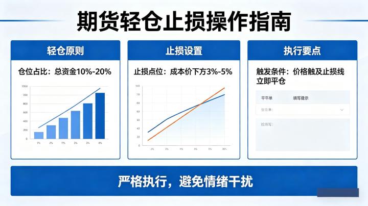 期货轻仓止损 2026 交易核心法则与实操技巧全解