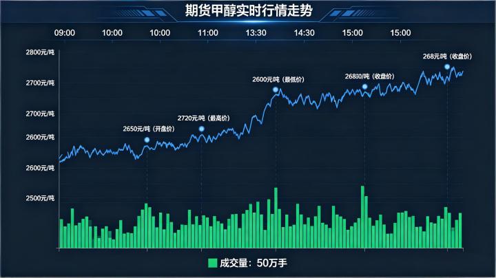 期货甲醇实时行情走势 2026 市场分析与后续展望