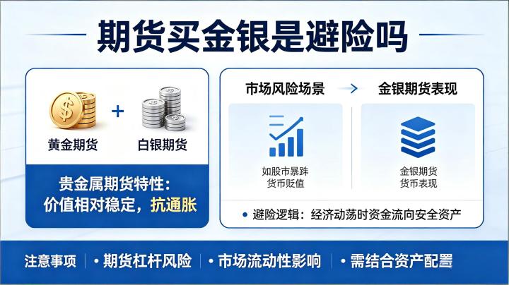 期货买金银是避险吗 2026 年投资逻辑与属性全解析