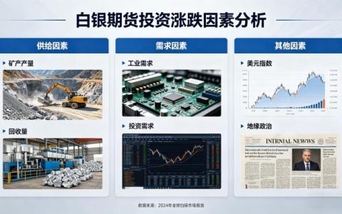 白银期货投资涨跌因素 2026 年核心影响逻辑全解析