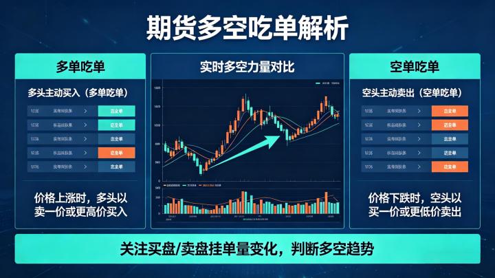 期货如何看多空吃单 2026 年盘口实操方法全解
