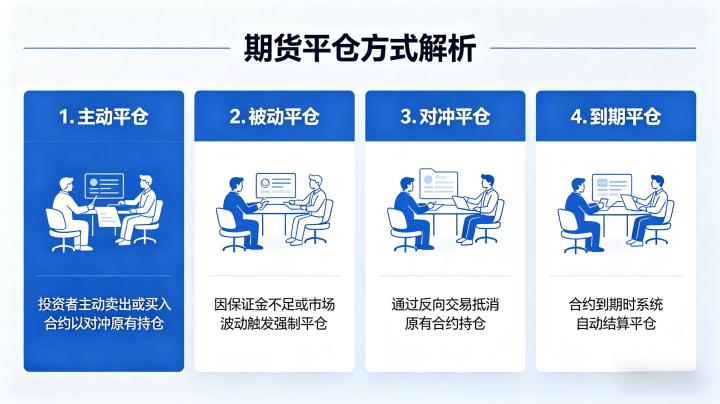 期货平仓方式有哪些 2026 年实操规则与技巧详解