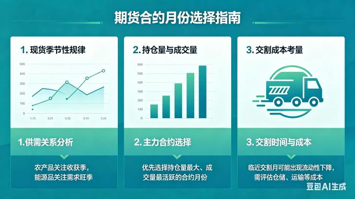 期货怎样选择合约月份 2026 年实用选择技巧全指南