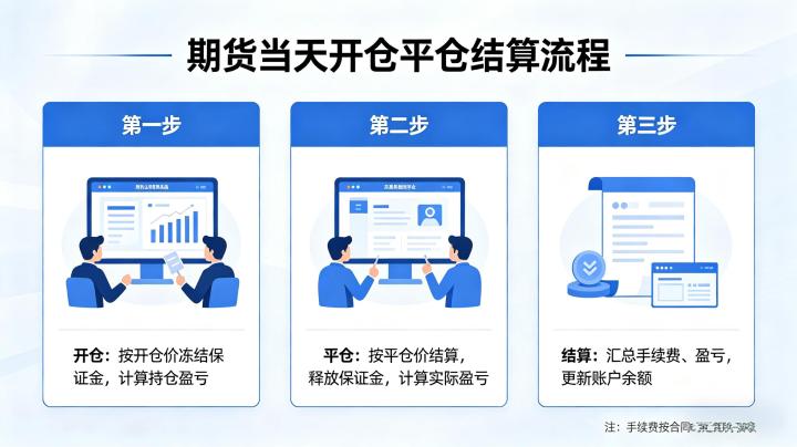 期货当天开仓平仓怎么结算 2026 交易结算规则全解析