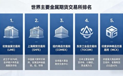 世界主要金属期货交易所排名 2026 全球榜单全解析