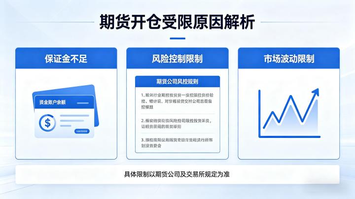 期货开仓为什么受限 2026 年核心原因与解决办法
