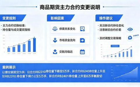 商品期货主力合约变更 2026 年规则与实操技巧