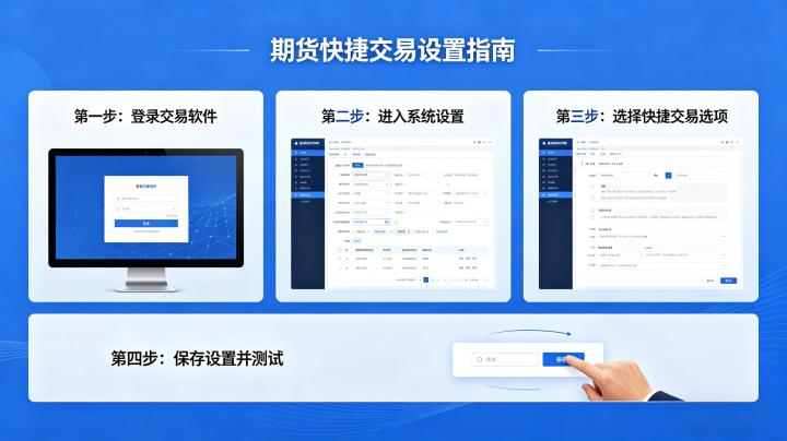 期货快捷交易怎么设置 2026 年主流软件操作全教程