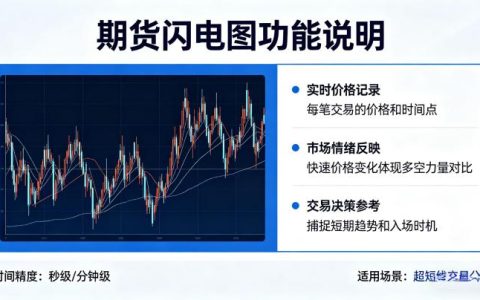 期货中的闪电图是干什么的 2026 核心作用与用法详解