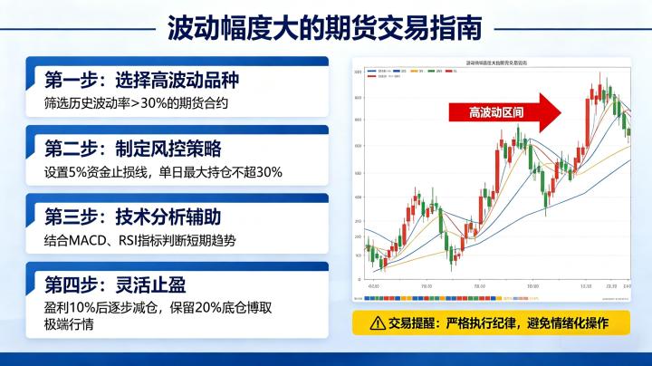波动幅度大的期货怎么交易 2026 实战策略与风控要点详解