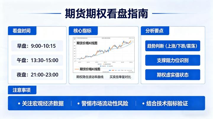 期货期权如何看盘 2026 年新手入门看盘全攻略