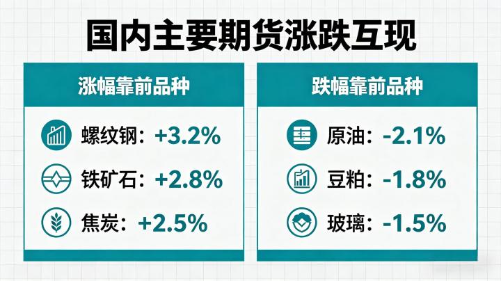 国内主要期货涨跌互现 2026 年市场格局与投资策略