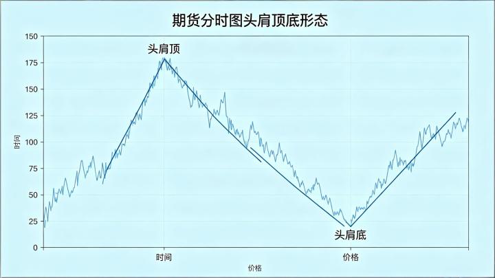 期货分时图头肩顶底形态 2026 年实战识别与交易技巧