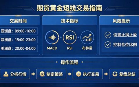 期货黄金短线交易 2026 年实战技巧与风险控制