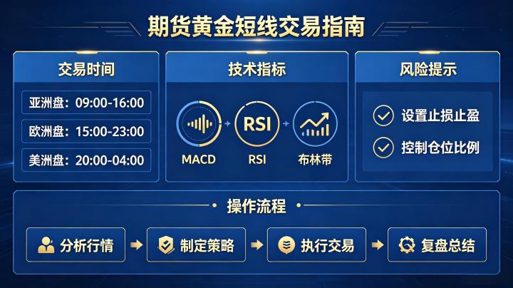 期货黄金短线交易 2026 年实战技巧与风险控制