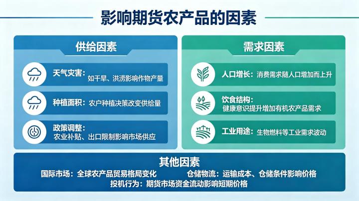 影响期货农产品的因素有哪些 2026 年全面解析