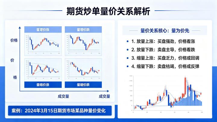 期货炒单的量价关系 2026 实战技巧详解