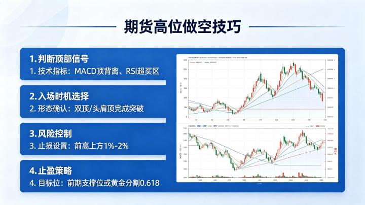 期货高位做空技巧 2026 年精准逃顶的实战方法