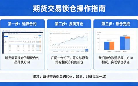 期货交易怎么锁仓 2026 操作步骤与注意事项